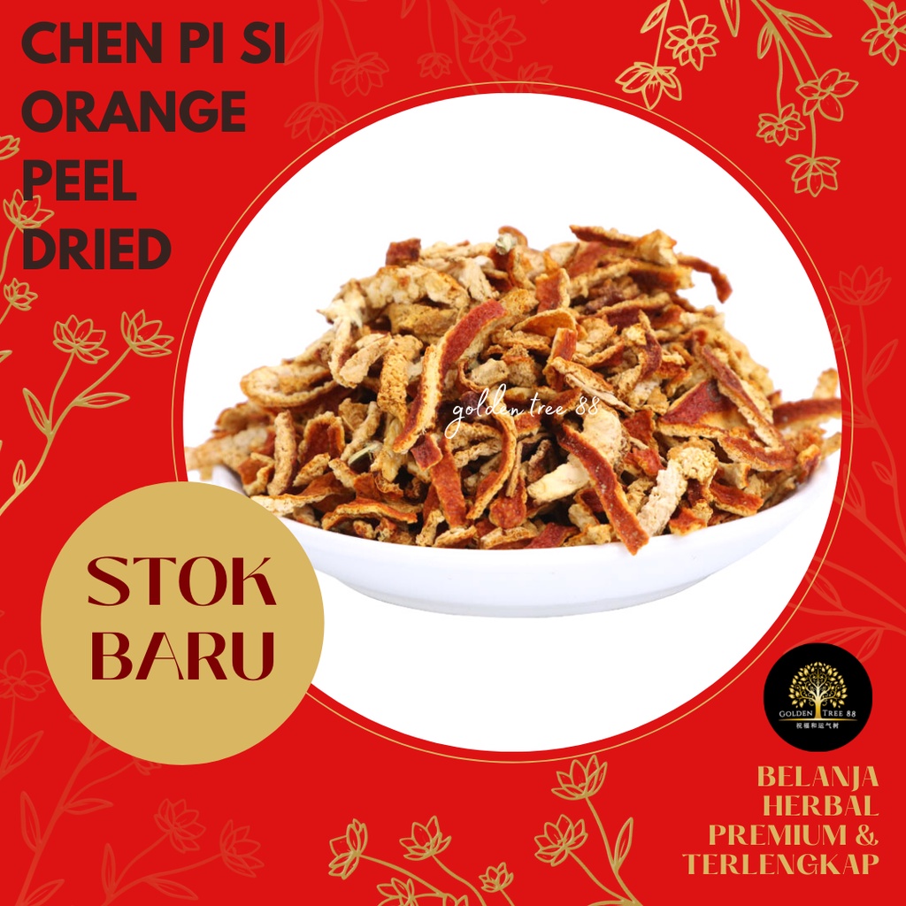 

150 gram PREMIUM CHEN PI / ORANGE PEEL KULIT JERUK ORI HERBAL TIONGKOK