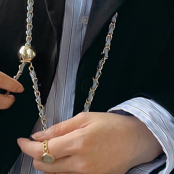 ➯ Tali Rantai CHAN*L Nagita Adjustable (TALI SLING TAS / CASING HP) ♬