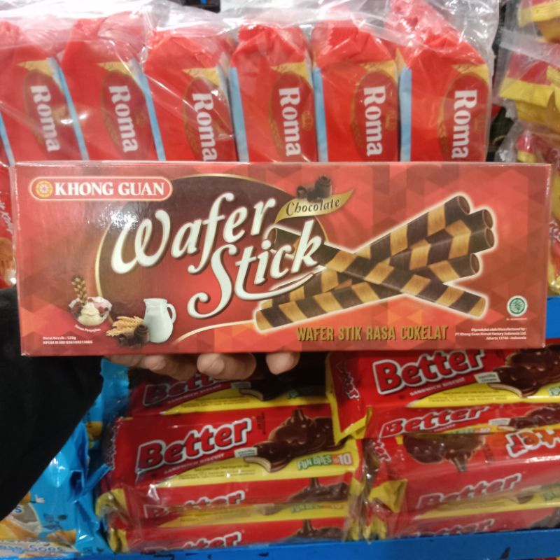 

Yummer l Snack camilan KG Wafer Stick Chocolate