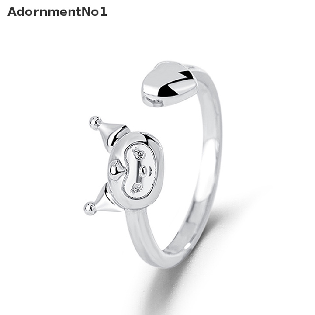 (AdornmentNo1) Cincin Model Terbuka Desain Sanriod Kuromi My Melody Kawaii Untuk Wanita