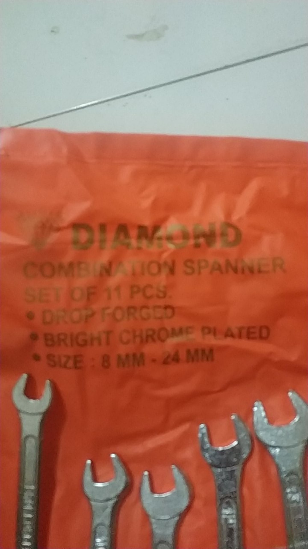 Kunci Ring Pas Set 11 Pcs Diamond