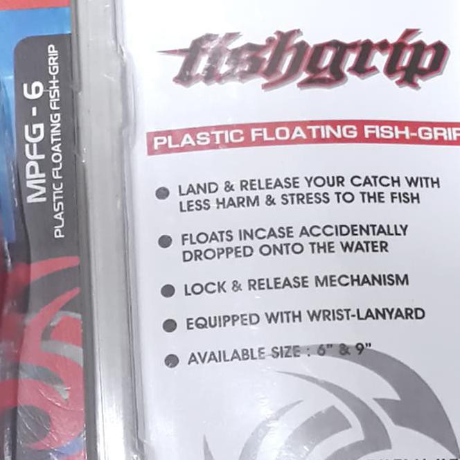 L7MK FISH/LIP GRIP MAGURO MPFG - 6 (PLASTIC FLOATING FISH GRIP) OFAD