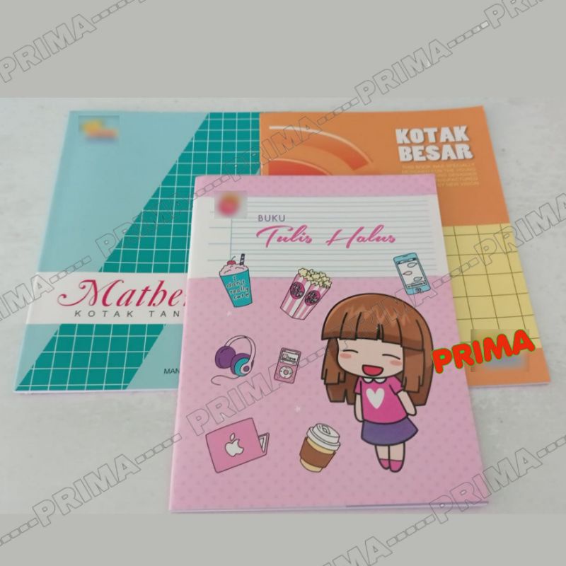 

BUKU STRIMIN / BUKU KOTAK BESAR (2,5cm / 2cm / 1,5cm / 1cm)