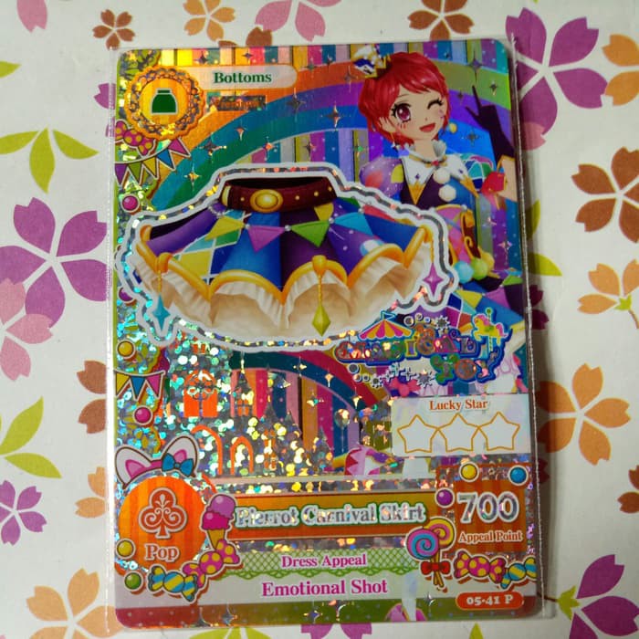 aikatsu premium pierrot carnival skirt versi 5