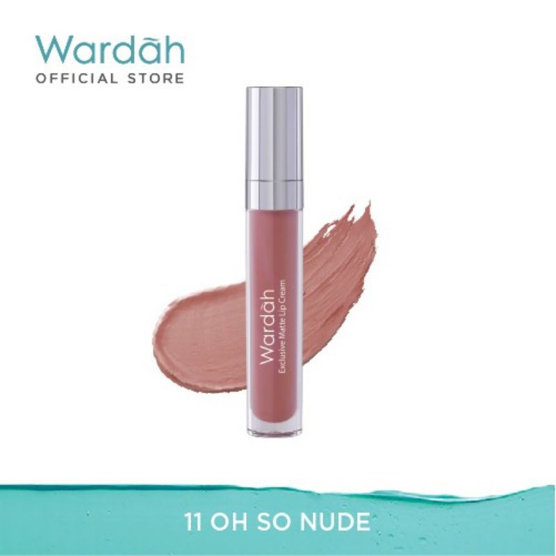 WARDAH Exclusive Matte Lip Cream-11 Oh So Nude