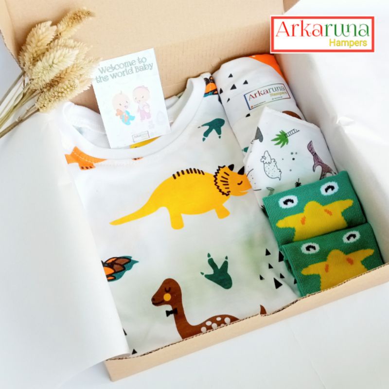 Hampers Hamper Hempers Kado Parcel Hadiah Gift Set Lahiran Anak Bayi Baby Laki Laki Cowok Newborn-2