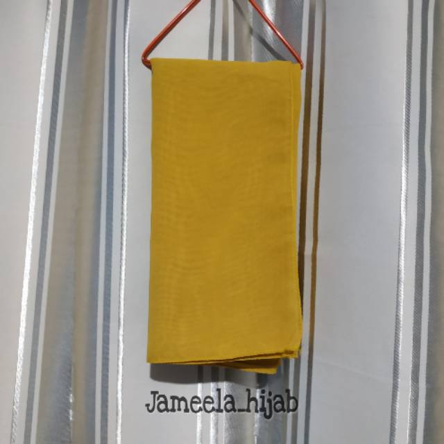Hijab Polycotton (Mustard)