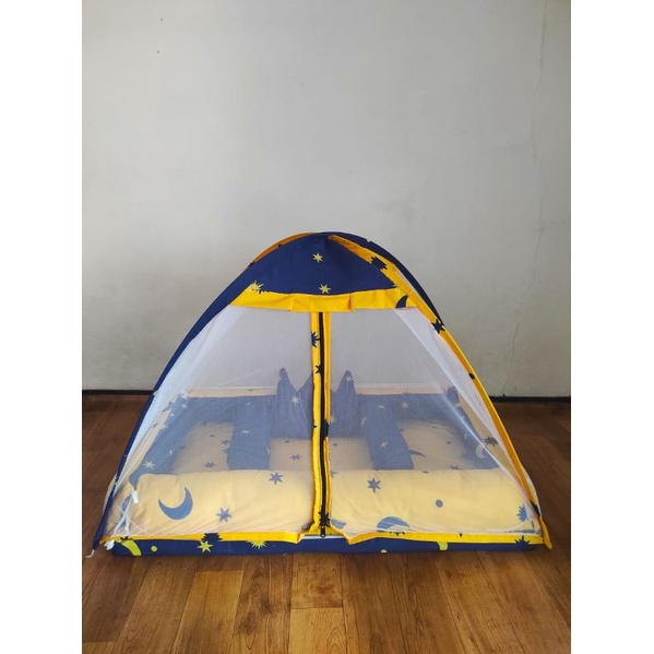 Kasur Bayi Kolam Kulambu Tenda Motif Starmoon