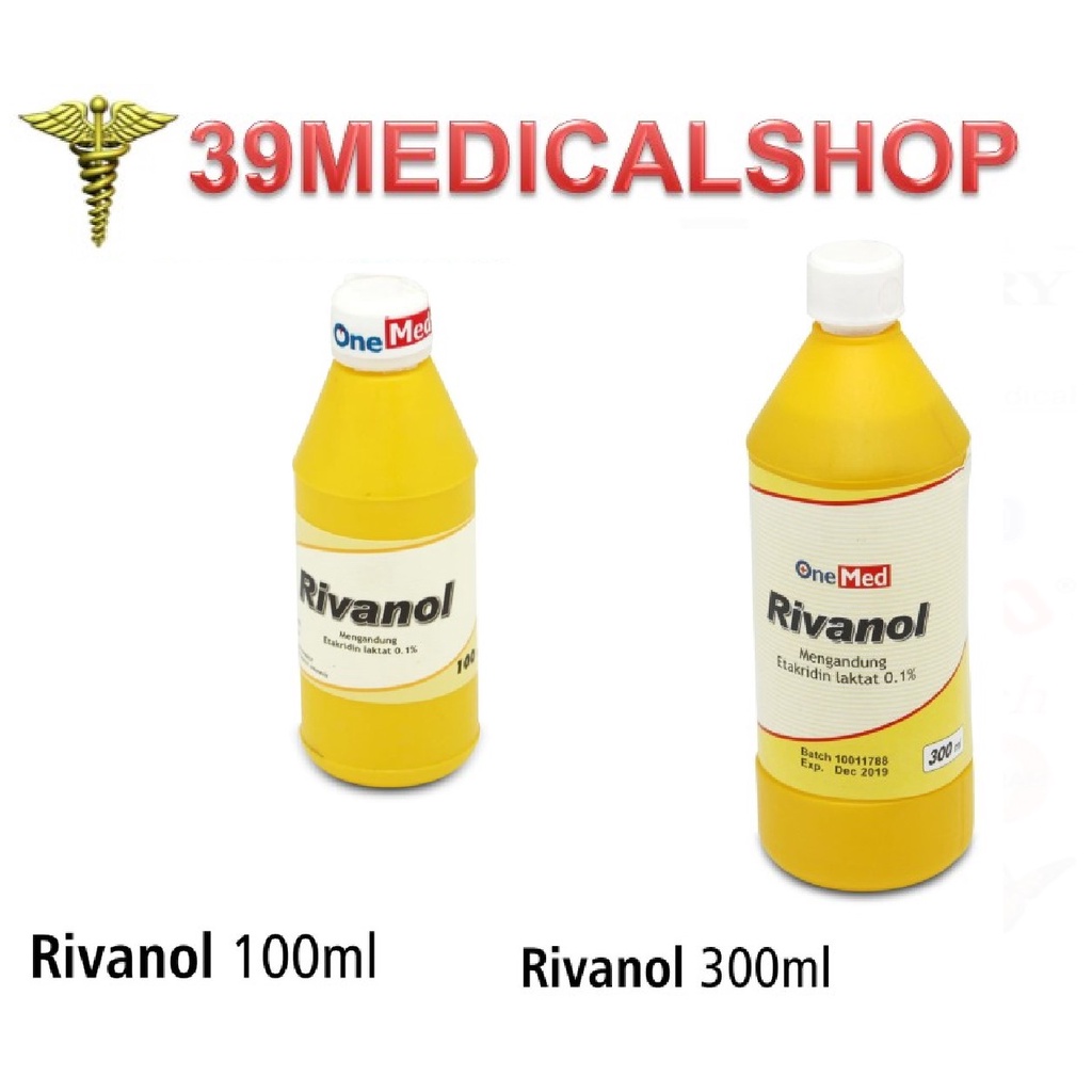 RIVANOL ONEMED 100ML / RIVANOL ONEMED 300ML PCS