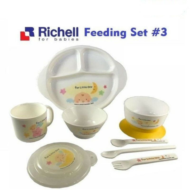 Richell Feeding Set