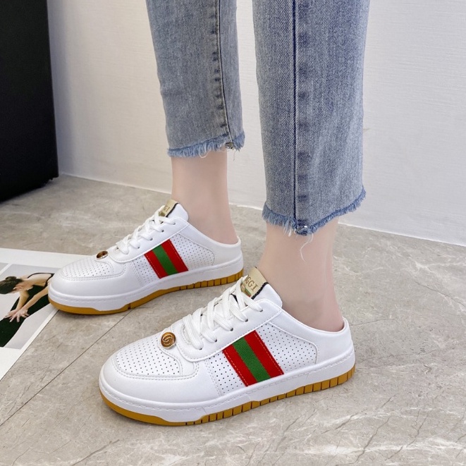 Sepatu Half Sneakers Wanita 0219010 Import Gdds Slip On