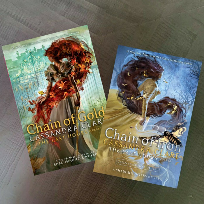 PROMO Cassandra Clare : Chain of gold + Chain of iron - Original Paperback