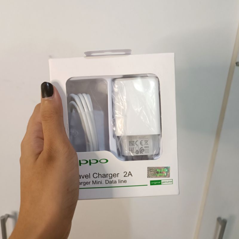 Charger OPPO ORIGINAL Fast Charging Travel Charger Type C 5V-2A