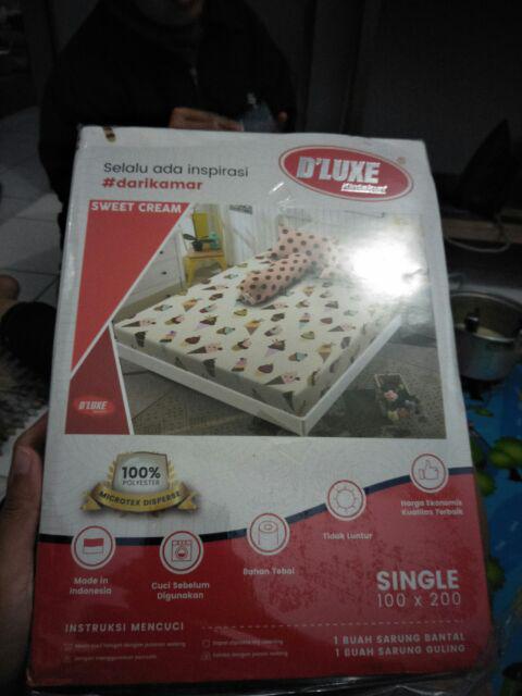 Sprei Kintakun No 4 Extra Single 100x200 Motif Molino Spongebob Unicorn Daniel Gauri Fiji Murah