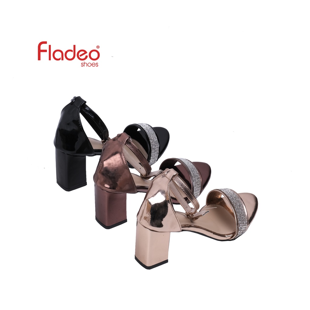 Fladeo K20/LDFH544-1II/Platform Heels Wanita [ Chunky Heels ]-1