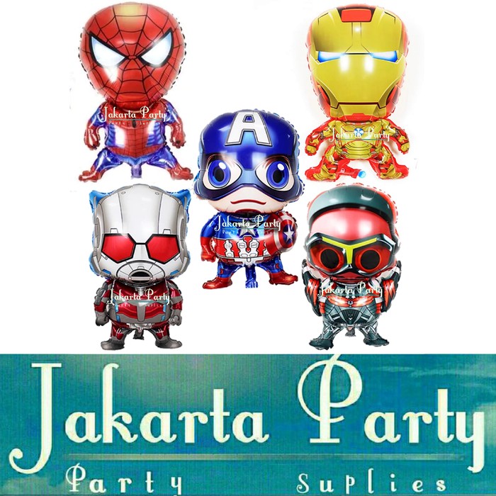 Balon Foil Avengers / Balon Karakter Avengers / Balon Marvel Avengers