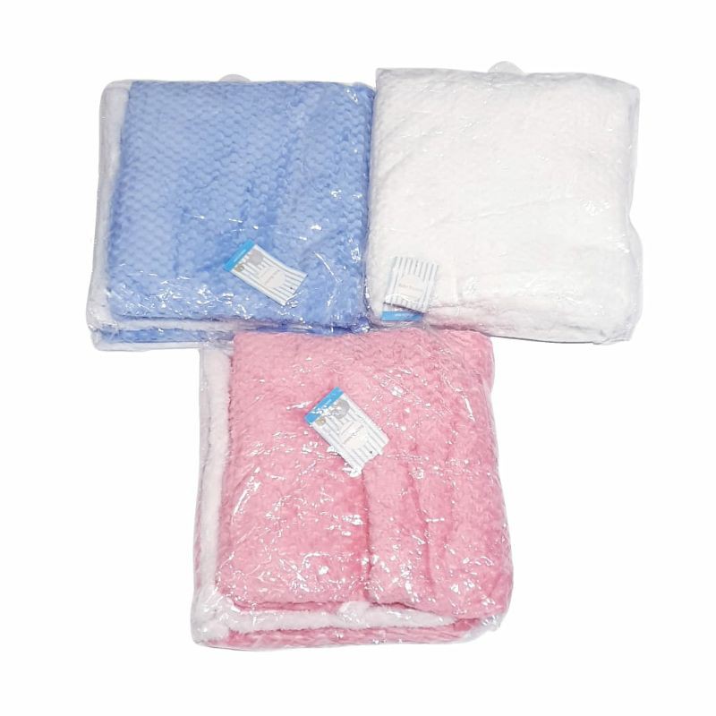 PREMIUM Baby and Toddler Double Fleece Blanket / Selimut Bayi dan Balita Premium