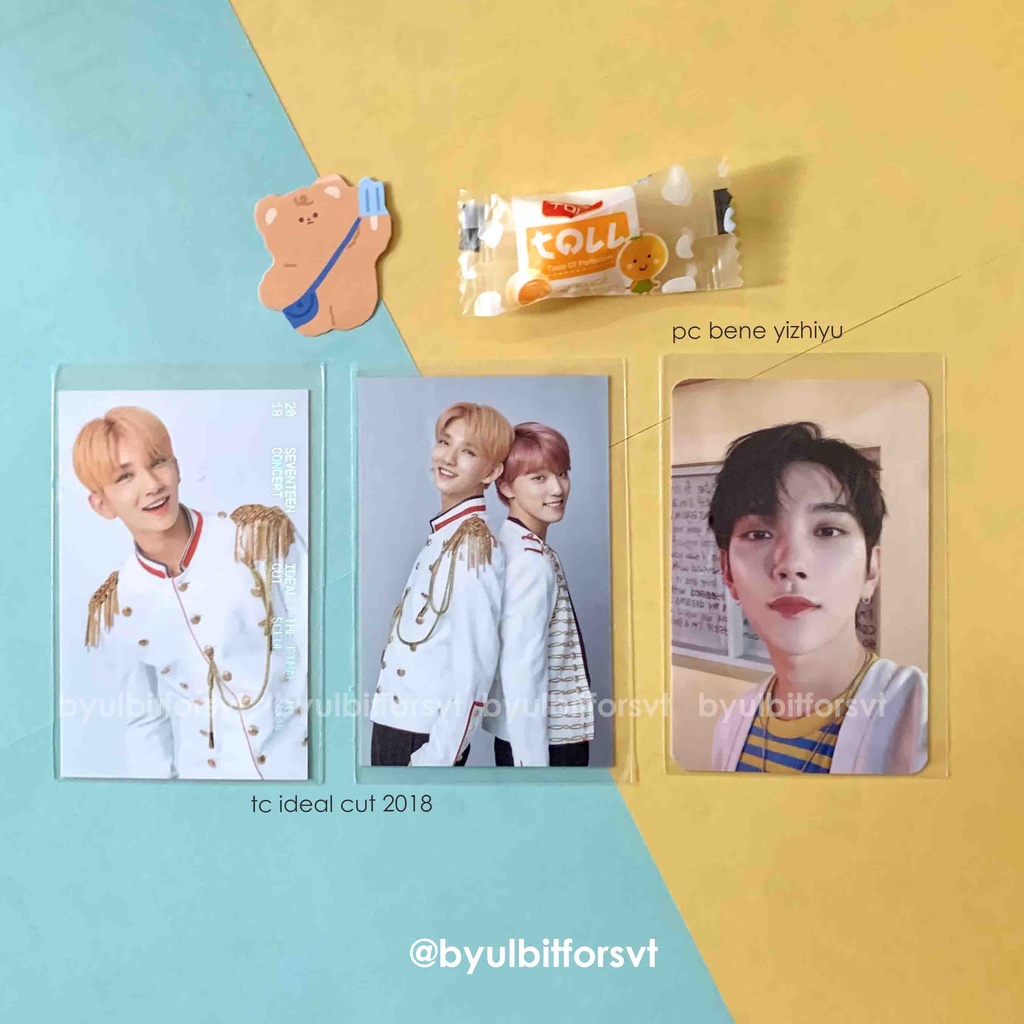[ PROMO BUNDLE ] PC Seventeen JOSHUA Bene Yizhiyu Your choice Ideal cut