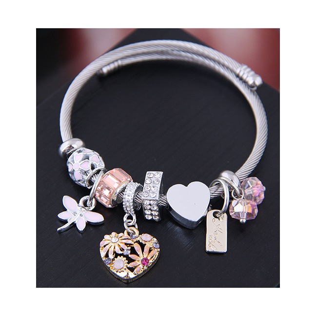 LRC Gelang Fashion Metal Love Bracelet A59531