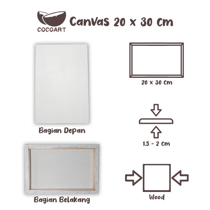 

Produk Terbaru Kanvas Lukis + Spanram [ Kanvas Putih ] - Cocoart.Id [ 20 X 30 ]