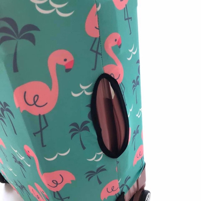 READY STOCK FLAMINGO LUGGAGE COVER