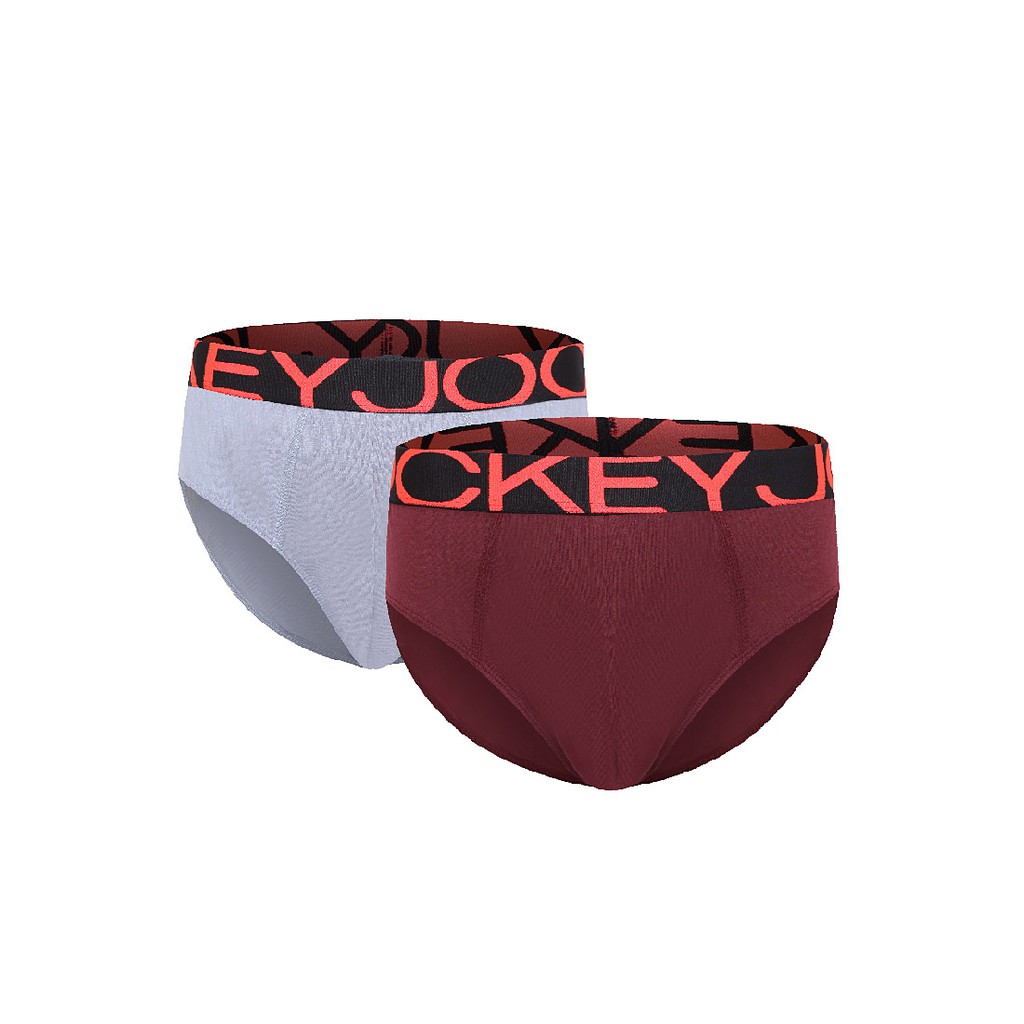 Jockey Brief Underwear M-Bfjmos118E085  Maroon