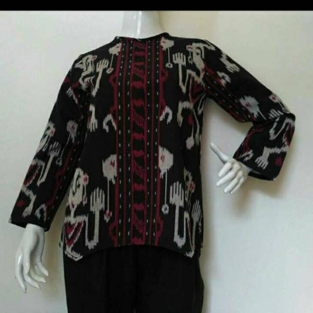 Blouse tenun asmat