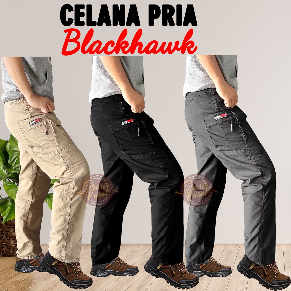 CELANA PANJANG TAKTIKAL BLACKHAWK KUALITAS PREMIUM