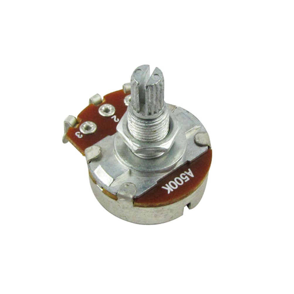 A500K Potentiometers for Fender Stratocaster Telecaster Les Paul LP Electric Guitar Bass Replacement