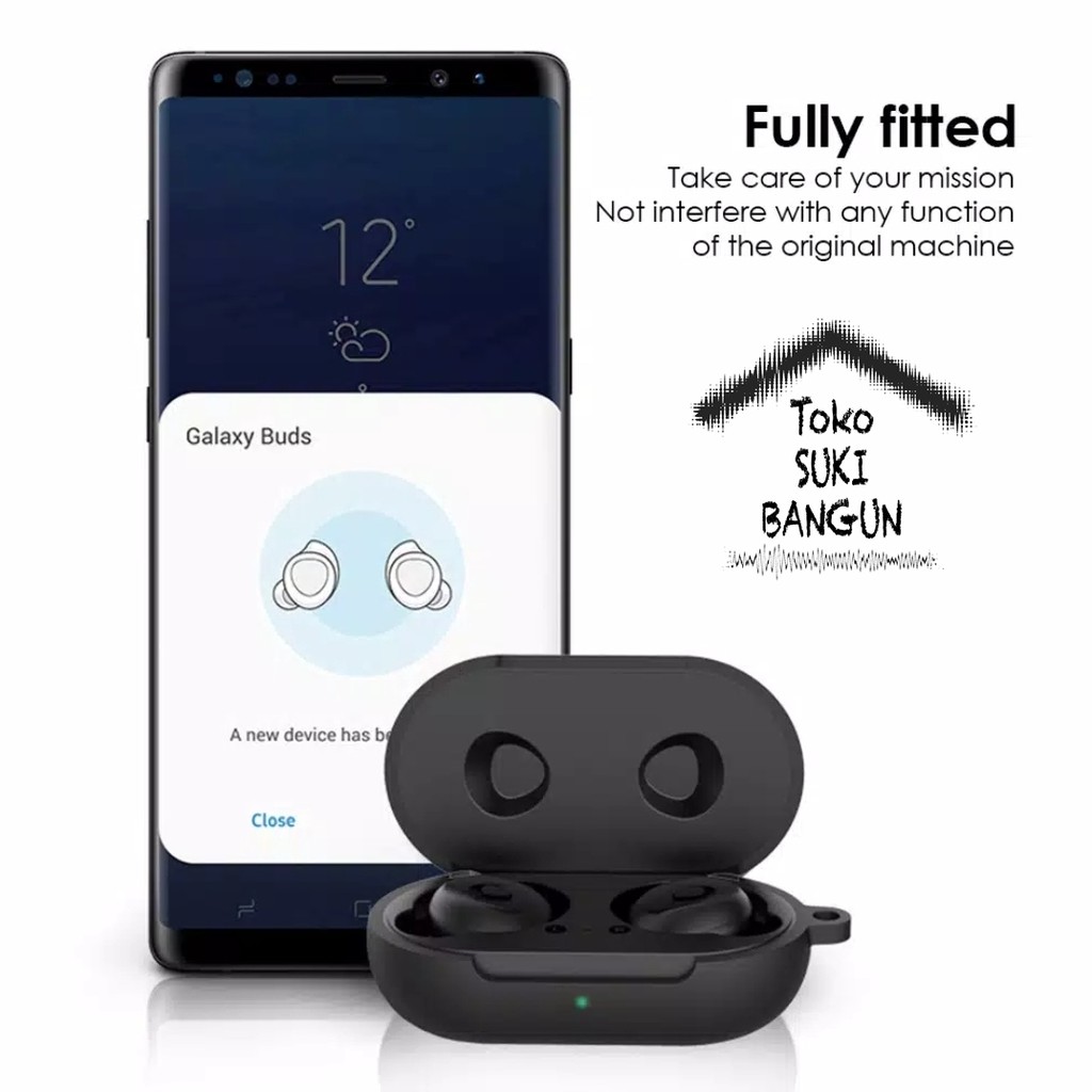 Bundling Samsung Galaxy Buds &amp; Buds+ Buds Plus Rubber Silicone Case SIMPLE &amp; Eartips Cover
