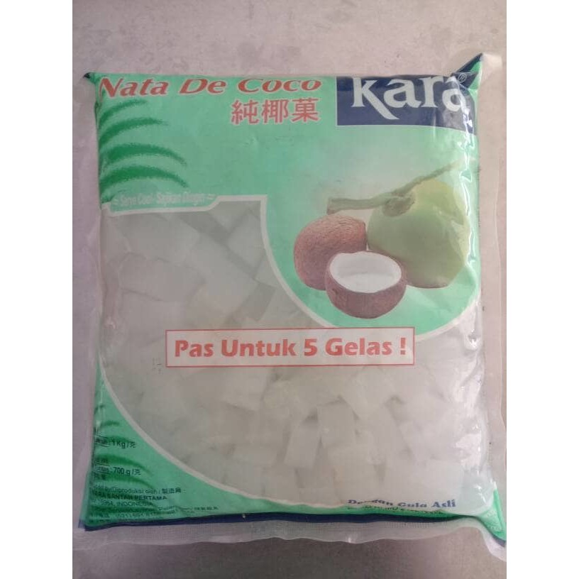 

Kara nata de coco plain 1kg