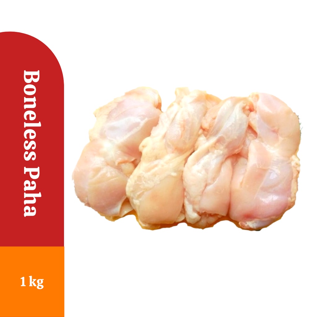 

Boneless Paha Ayam / Paha Ayam Tanpa Kulit / Fillet Paha 1 Kg