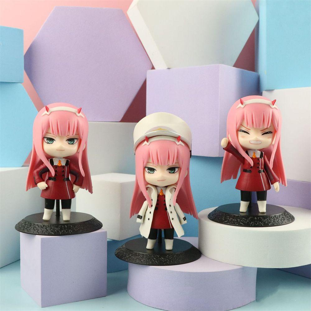 [Elegan] Dar-ling in the FRANXX Figure Mainan Anak Koleksi Zero Two02 EXQ Ver PVC Model Toys