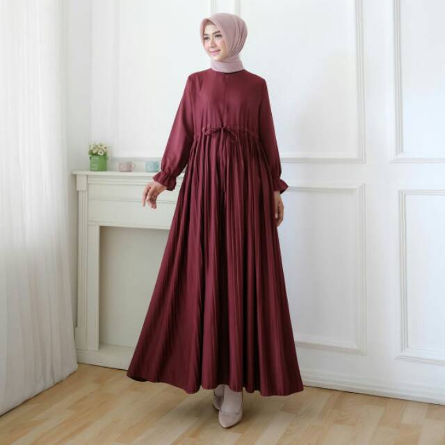 Gamis Plisket Arumi