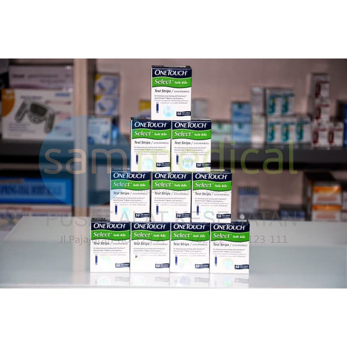 Promo Alkes - One Touch Select Simple Strip isi 25 strips  ORIGINAL