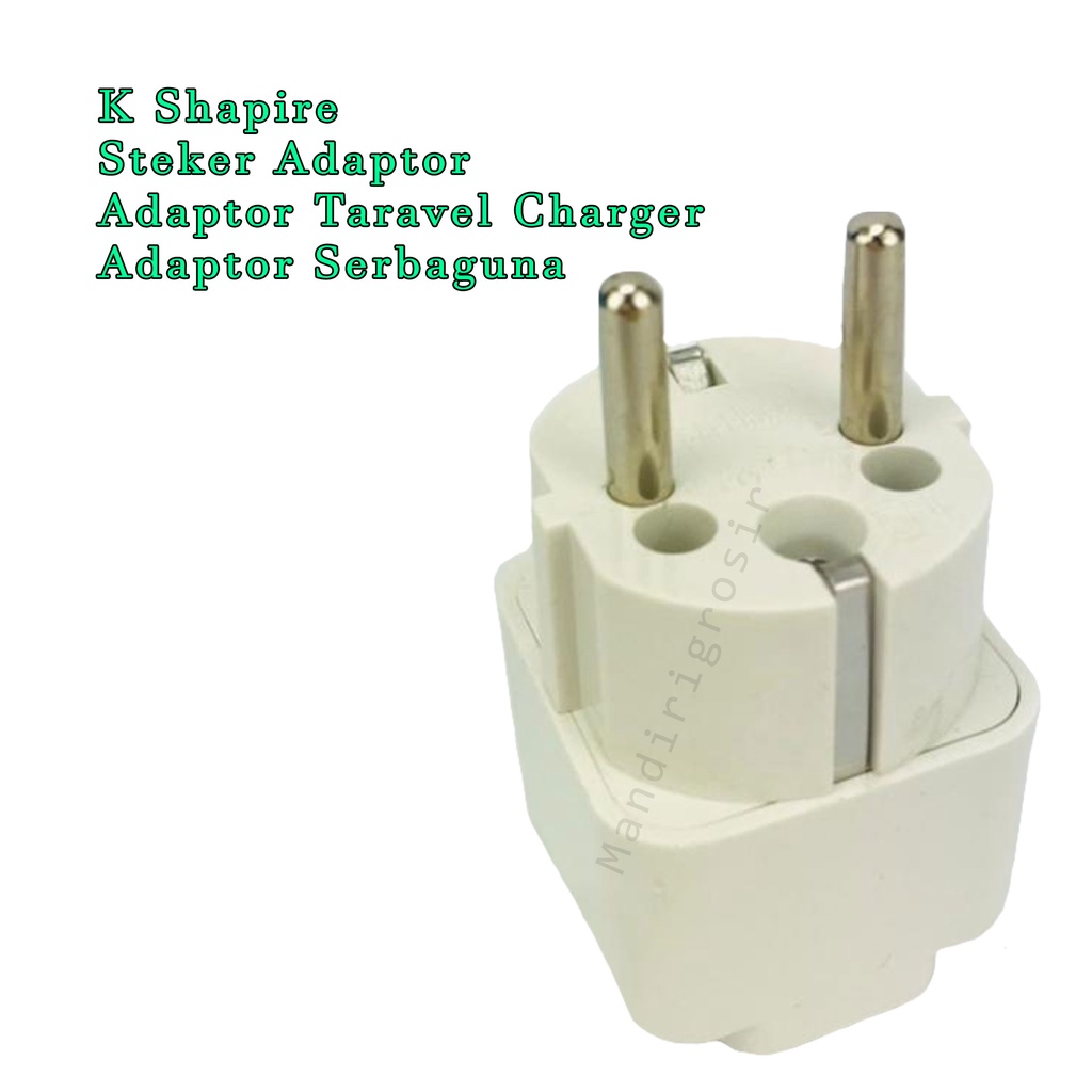 Adaptor * K Saphire *Adaptor Taravel Charger *Adaptor Serbaguna