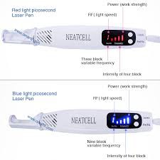 NEATCELL ALAT PENGHILANG TATTO PICOSECOND LASER BIRU / MERAH PENGHILANG FLEX /SULAM