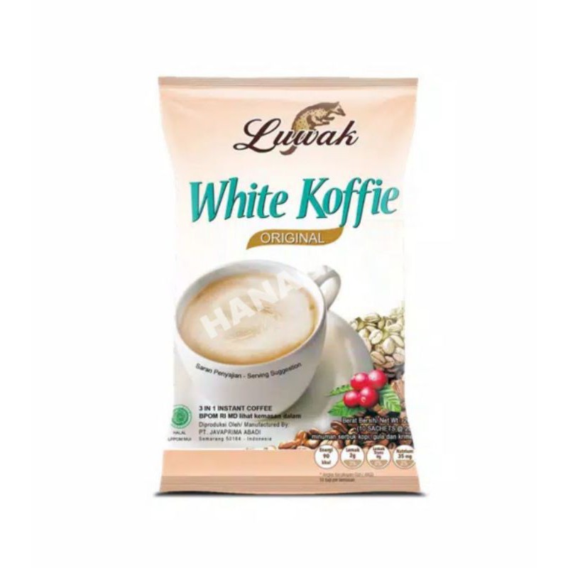 

DUTASP11 - Luwak White Koffie Original 20gr/10 pcs