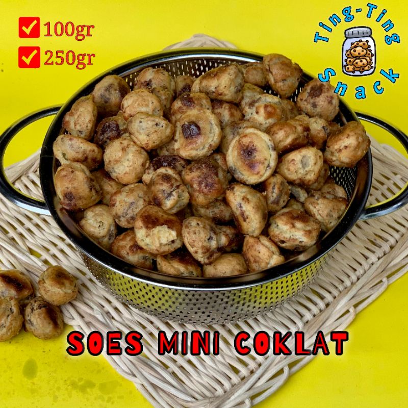 

SOES COKLAT MINI 100 GRAM KUE SUS KERING COKLAT LUMER