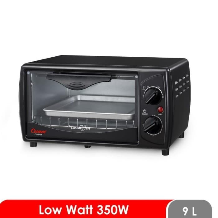 Cosmos Oven CO 9909 Oven Low Watt 9 Liter - Hitam