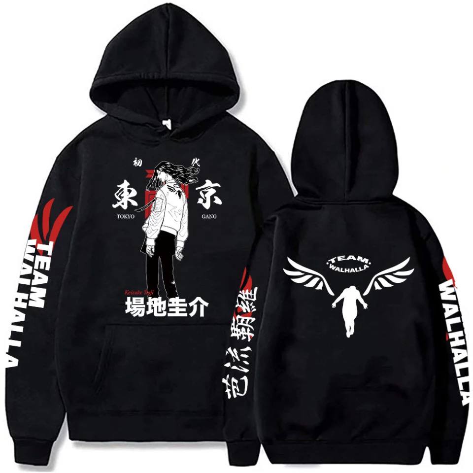 Jaket Hoodie Anime Tokyo Revengers Mikey Gang Touman Gang Terbaru