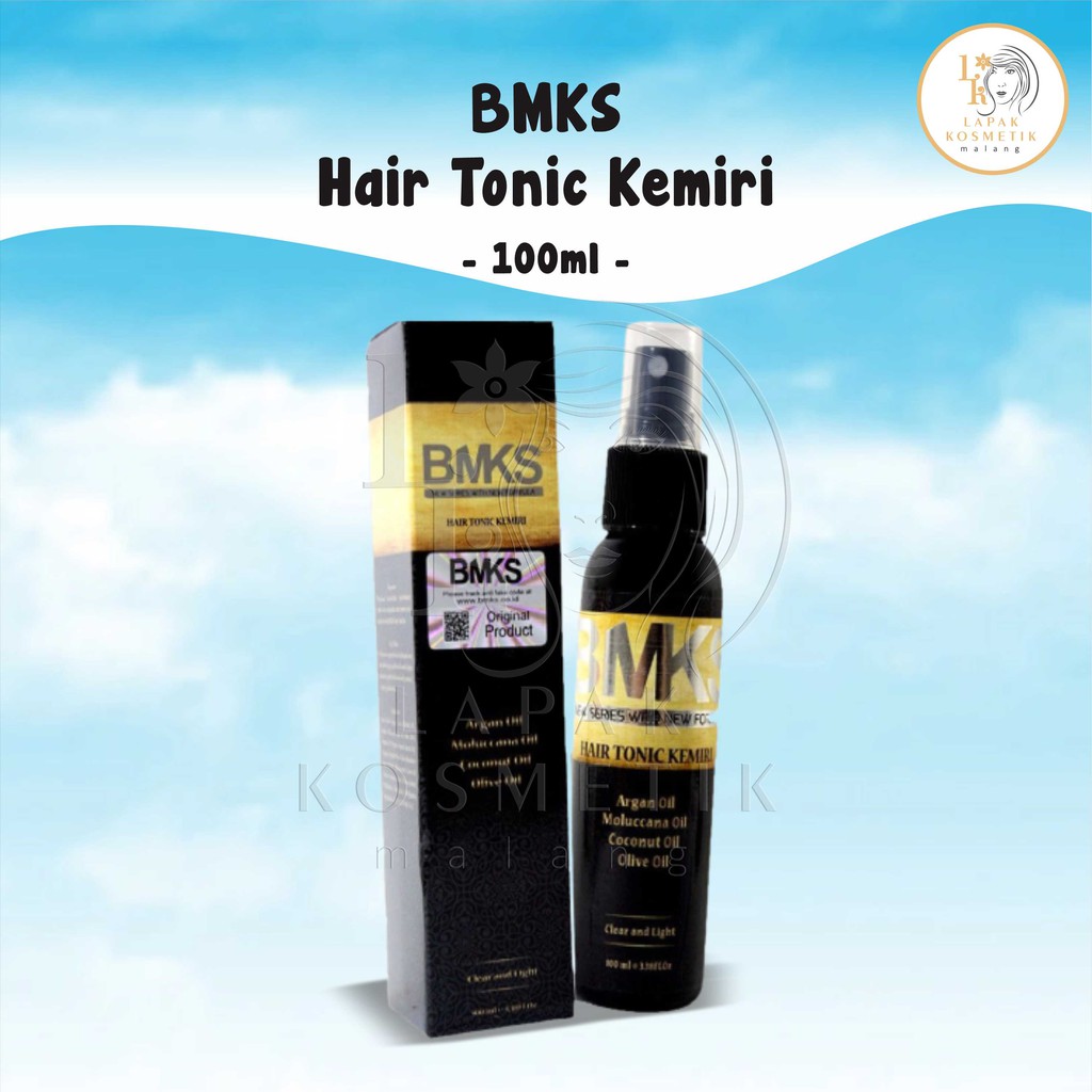 BMKS HAIR TONIC KEMIRI 100ML | HAIR TONIC BMKS