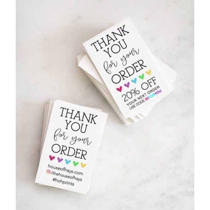 Hang Tag Hijab/ Jilbab/ Bentuk Custom-No 2 ctk 2 sisi