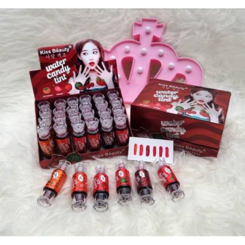 Medan Termurah liptink candy kiss beauty lip tint water cute