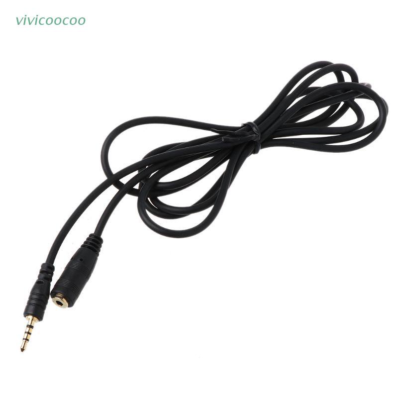 VIVI   150cm 2.5mm Male to Female Jack Extension Audio AUX Cable Cord for Smartphone 2.5mm earphone