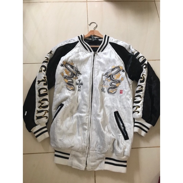 jaket dogtown black dragon