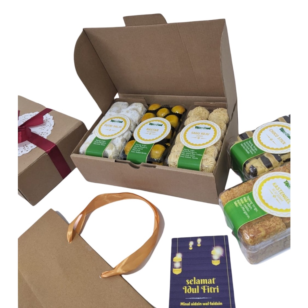 

Hampers eid mubarak|parcel lebaran idul fitri|Titiandfood kue kering premium