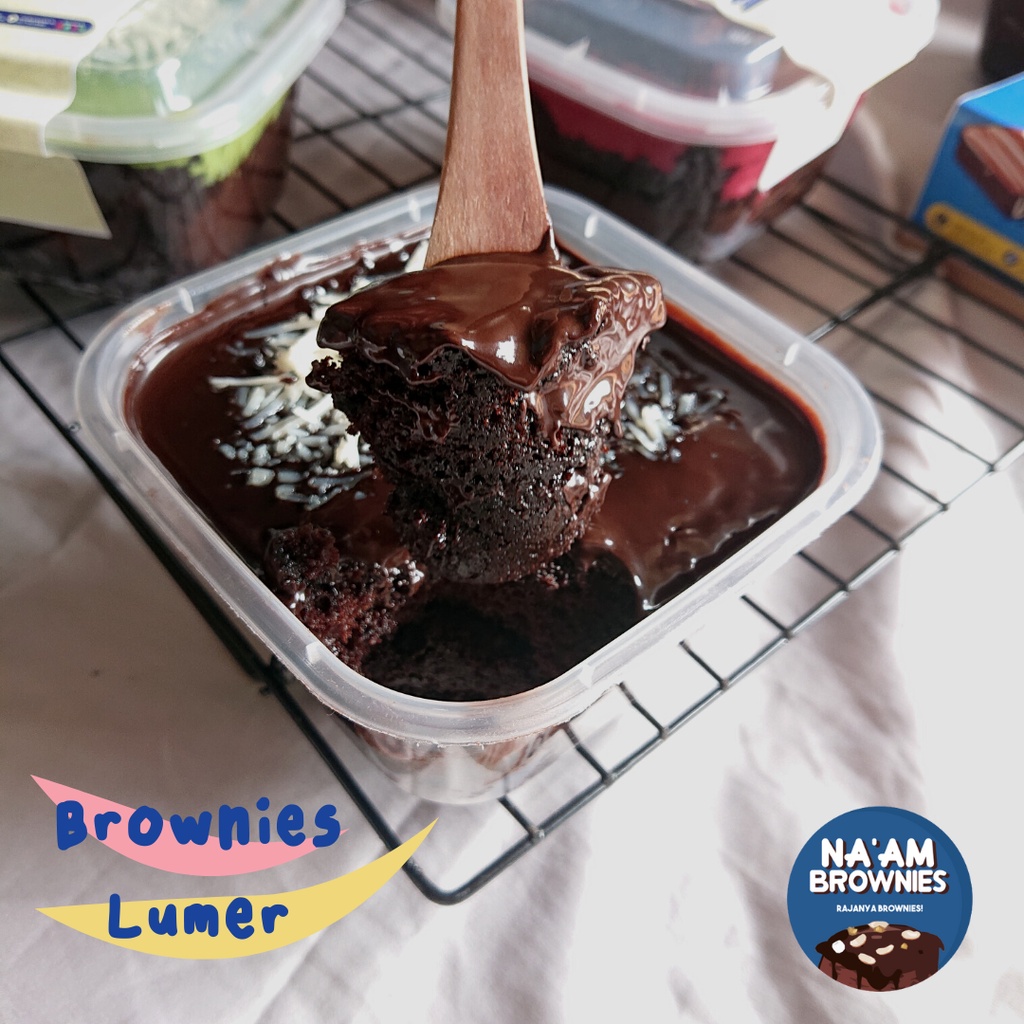 Cake Lumer 500ML Brownies Kukus Lumer