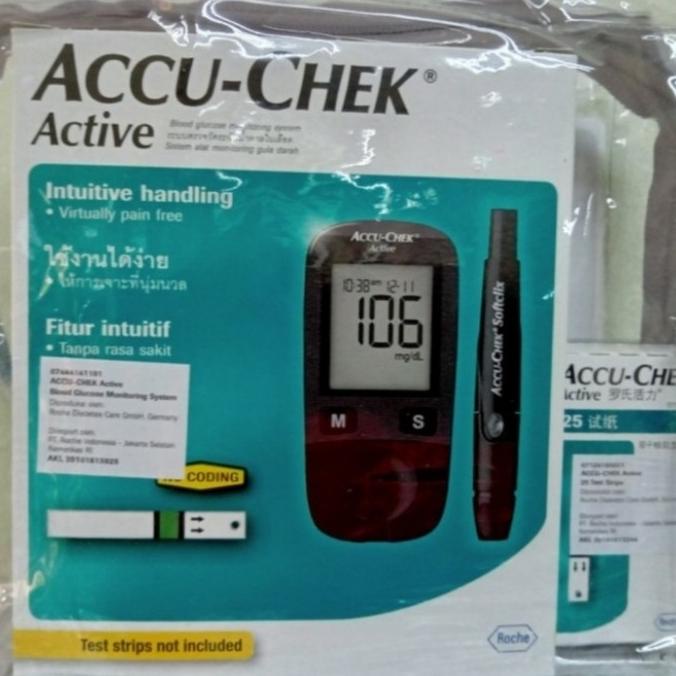 Alat Accu Check Active/ Alat Cek Gula Darah