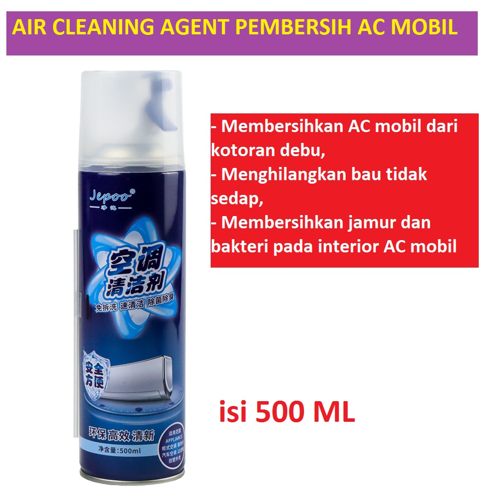 Air Cleaning Agent Pembersih AC Mobil 500ml / Cairan Pembersih AC Mobil